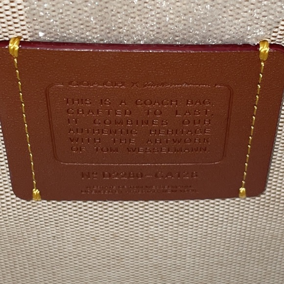 Coach X Tom Wesselmann Cashin Carry Tote 22 NWT - Picture 7 of 16